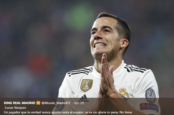 Penyerang Real Madrid, Lucas Vazquez