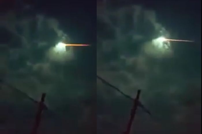 Viral Video Benda Bercahaya yang Diduga Meteor Jatuh di Probolinggo - Semua Halaman - Wiken