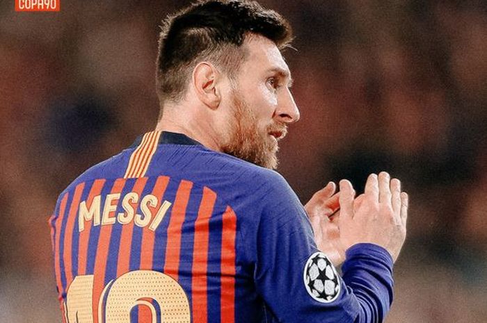 Megabintang Barcelona, Lionel Messi.