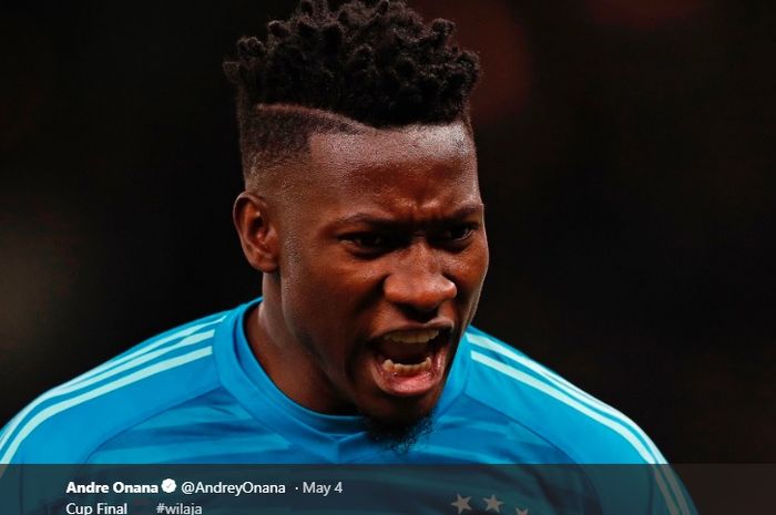 Kiper Ajax Amsterdam, Andre Onana, lebih difavoritkan ke Barcelona daripada Chelsea.