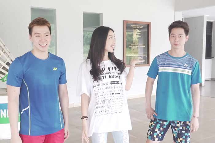 Marcus Gideon, Natasha Wilona, dan Kevin Sanjaya