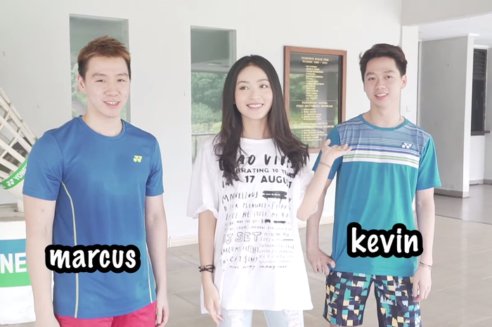 Marcus Gideon, Natasha Wilona, Kevin Sanjaya