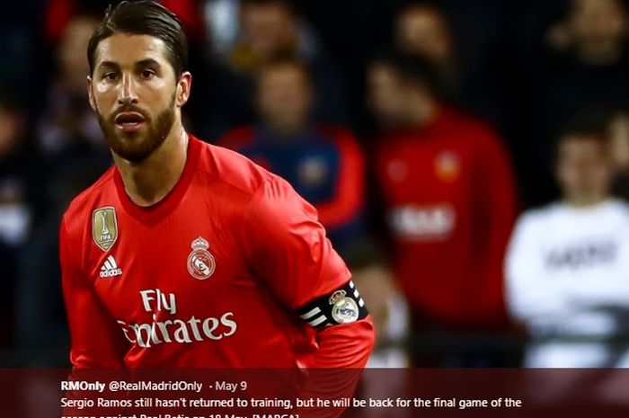 Kapten Real Madrid, Sergio Ramos