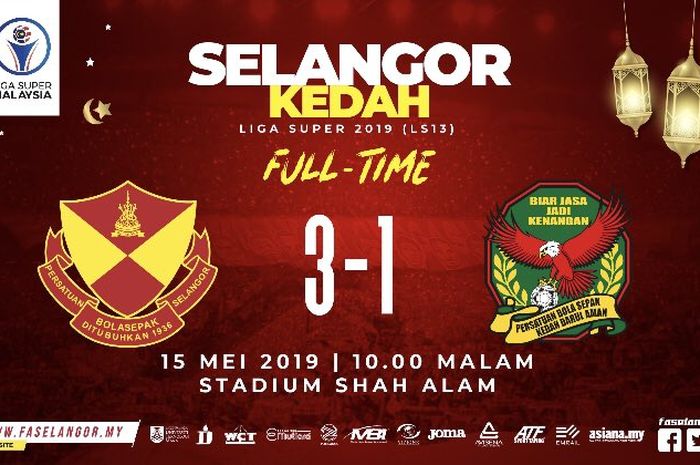 Selangor FA vs Kedah FA