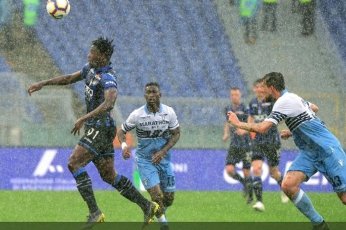 Pertandingan Liga Italia antara Lazio melawan Atalanta pada 5 Mei yang dimenangkan oleh Atalanta dengan skor 3-1