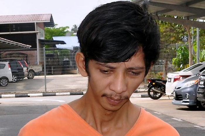 Muhammad Khairil Nawi, tersangka penikaman pria yang sedang mengaji di <a href='https://sumsel.tribunnews.com/tag/masjid' title='masjid'>masjid</a>