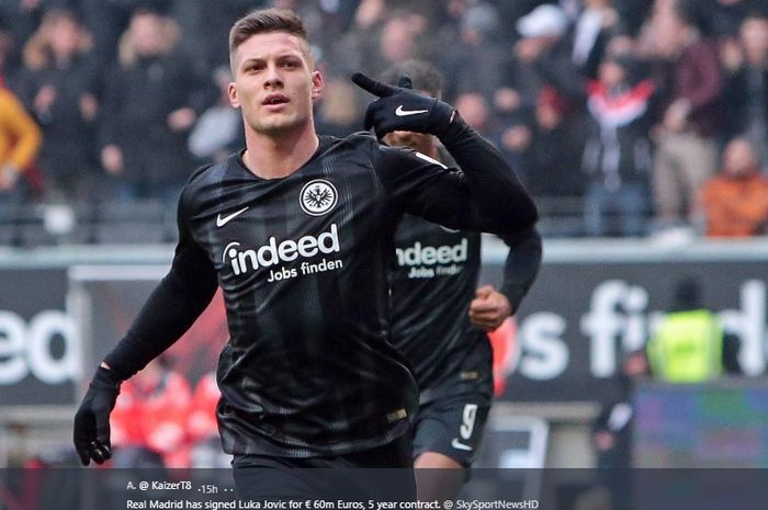 Penyerang Eintracht Frankfurt, Luka Jovic