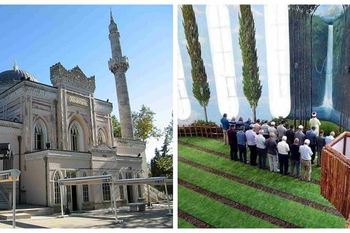 Hamidiye Camii, Masjid dengan Desain Interior Bak Surga dalam Al-Quran