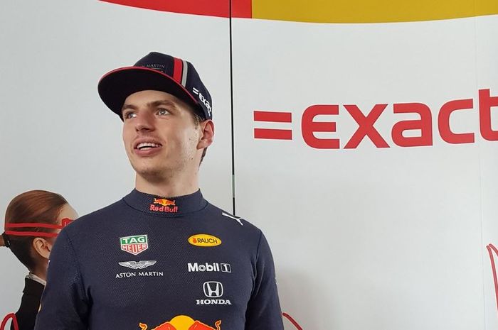 Pembalap tim Red Bull, Max Verstappen 