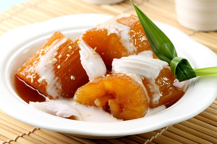 Bubur Singkong Kelapa Muda