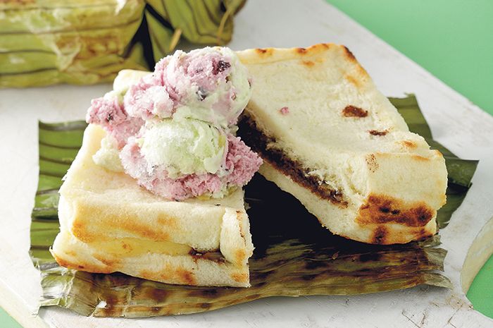 Resep Roti Bakar Daun Es Teler Enak, Camilan Unik yang Resep Roti Bakar Daun Es Teler Enak, Camilan Unik yang