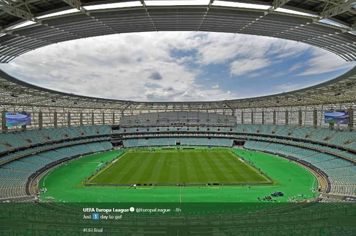 Baku Olympic Stadium, venue finalLiga Europa 2018-2019.