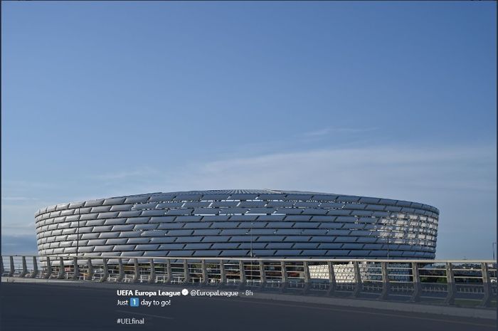 Baku Olympic Stadium, venue final Liga Europa 2018-2019.