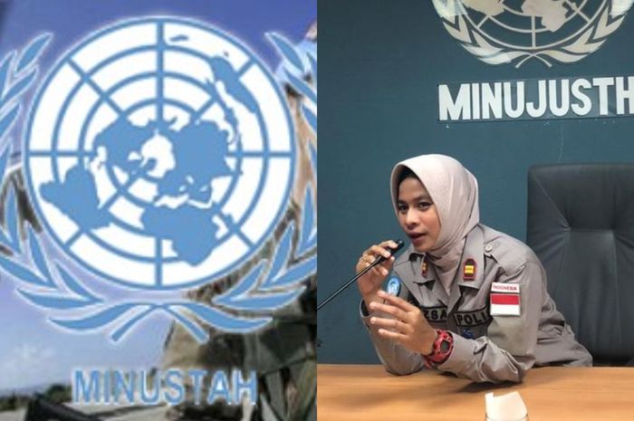 Iptu Rozsa sedang bertugas di Haiti