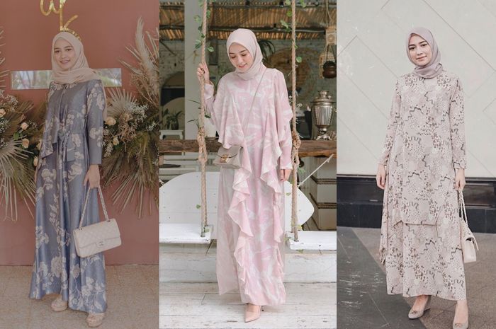 5 Dress Motif Kekinian Warna Pastel Buat Gaya Feminin Di Hari
