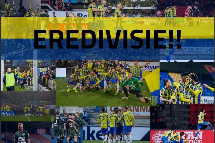 RKC Waalwijk promosi ke Eredivisie.