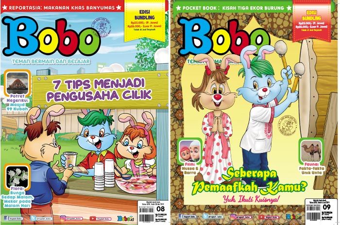 Spesial Libur Lebaran, Majalah Bobo Terbit Dua Edisi Sekaligus, lo! Bobo