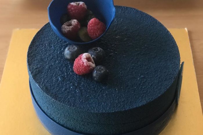 Blueberry Mousse Cake