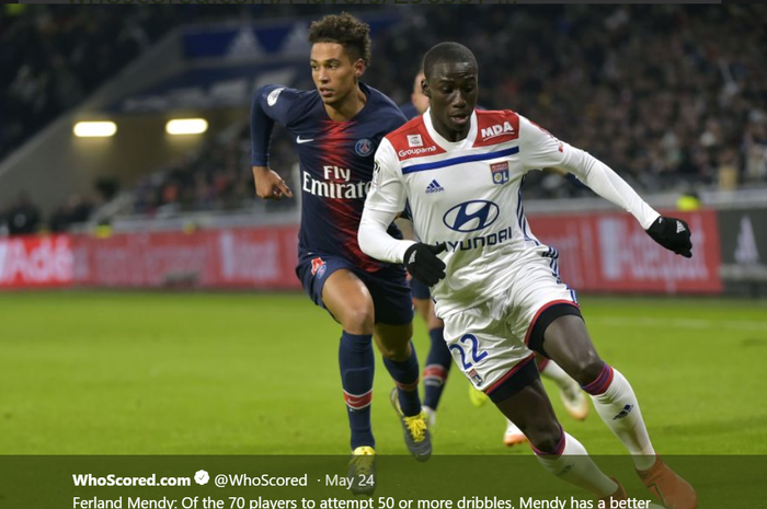 Ferland Mendy , segera menjadi pemain Real Madrid.