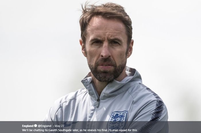 Pelatih tim nasional Inggris, Gareth Southgate