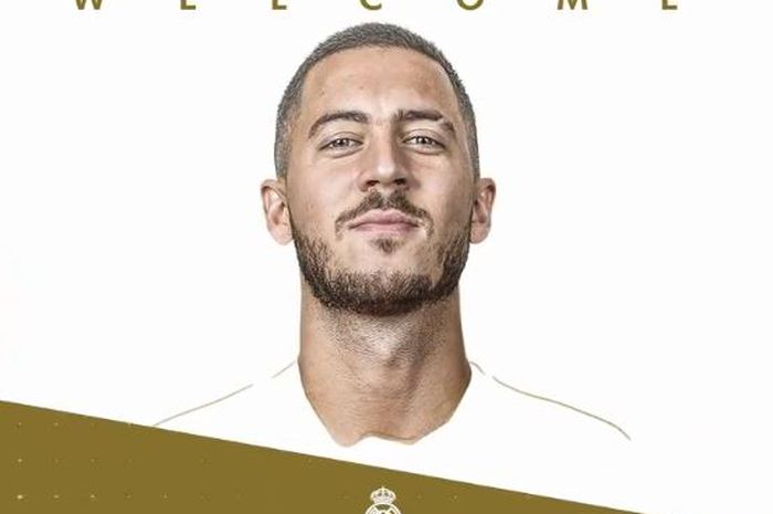 Real Madrid menyambut kedatangan Eden Hazard sebagai pemain baru melalui situs resmi klub, Jumat (7/6/2019) waktu setempat atau Sabtu dini hari WIB.