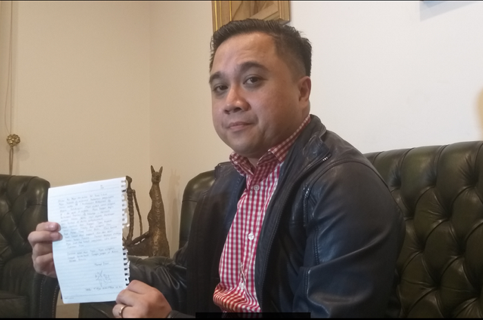 Kuasa Hukum Roro Fitria, Asgar Sjarfi, saat ditemui Grid.ID di kawasan Menteng, Jakarta Pusat, Selasa (11/7/2019).