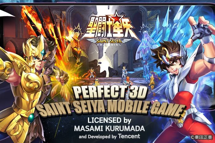 Nostalgia Yuk Tencent Kembangkan Game Mobile Saint Seiya