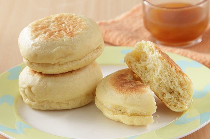Resep English Muffin Panggang Enak untuk Menu Bekal dan 
