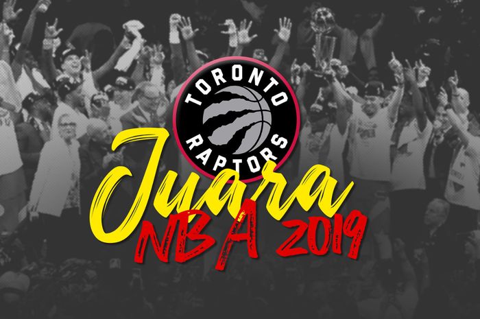 Ilustrasi Toronto Raptors Juara NBA 2019