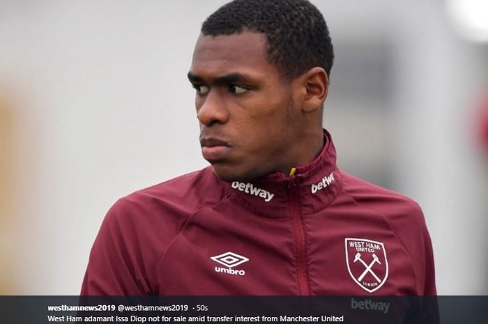 Bek tengah West Ham United, Issa Diop