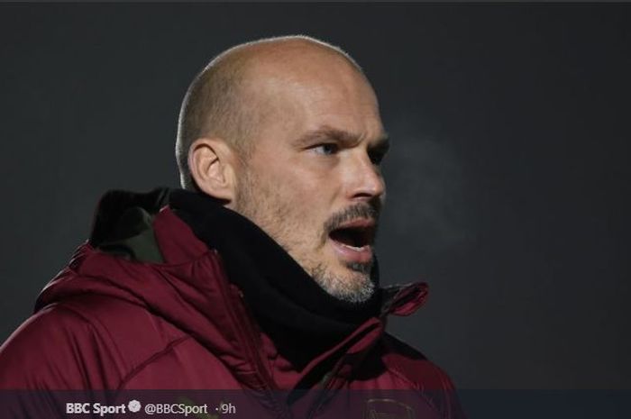 Asisten pelatih Arsenal, Freddie Ljungberg.