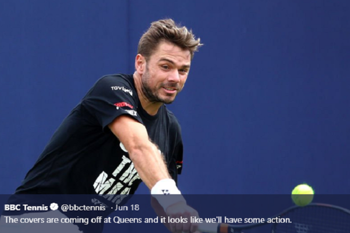 Petenis putra asal Swiss, Stan Wawrinka.