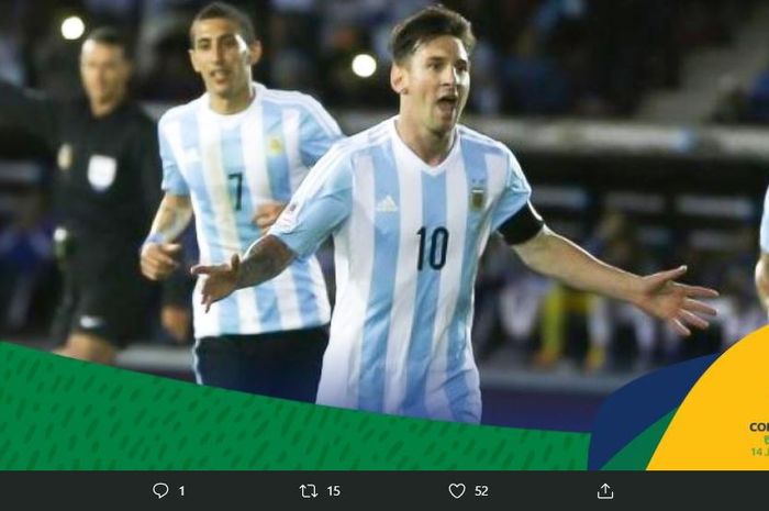 Kapten timnas Argentina, Lionel Messi