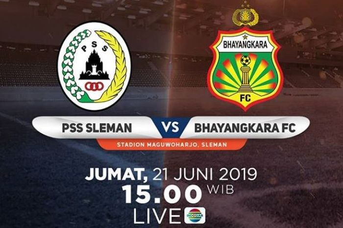 PSS Sleman Vs Bhayangkara FC