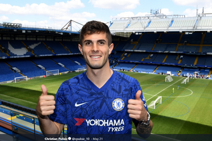 Bintang baru Chelsea, Christian Pulisic, melewati catatan Cristiano Ronaldo dan mendekati rekor Lionel Messi di level internasional