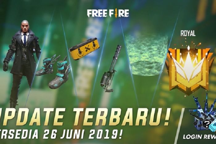 Update patch Garena Free Fire pada Juni 2019.
