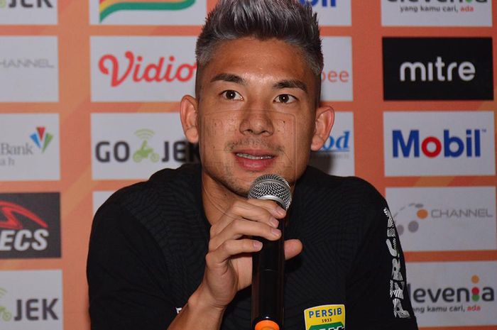 Gelandang PSS Sleman, Kim Jeffrey Kurniawan.