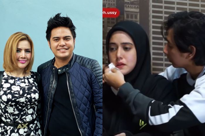 Kolase dari Grid.ID/Rangga Gani Satrio dan tangkap layar YouTube.com/Ussy Andhika Official