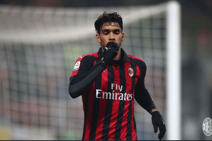 Gelandang AC Milan, Lucas Paqueta.