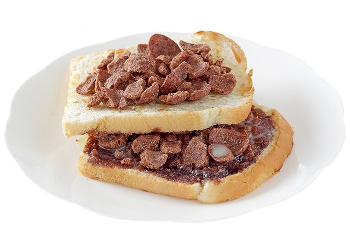 Resep Roti Bakar Cokelat Cococrunch