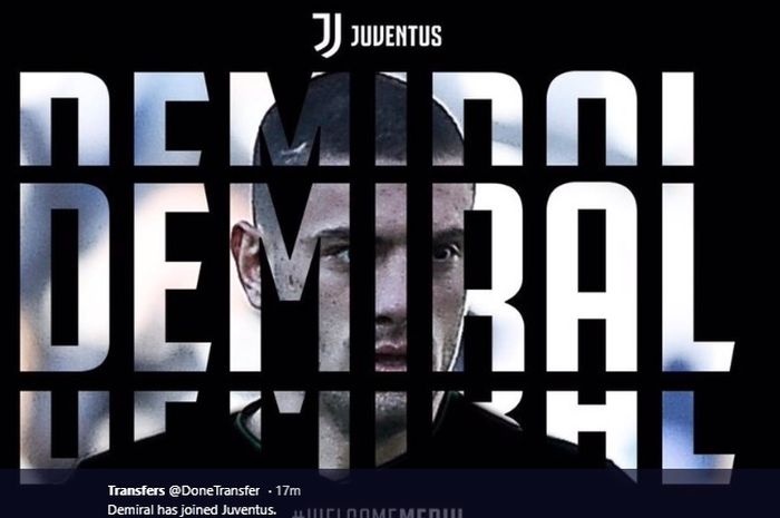 Bek baru Juventus, Merih Demiral.