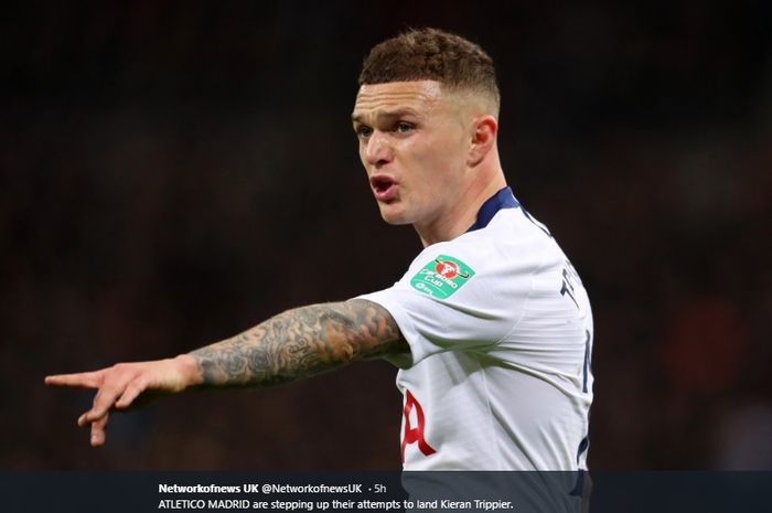 Bek kanan Tottenham Hotspur, Kieran Trippier.