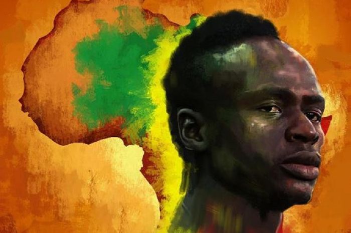 Penyerang timnas Senegal, Sadio Mane.