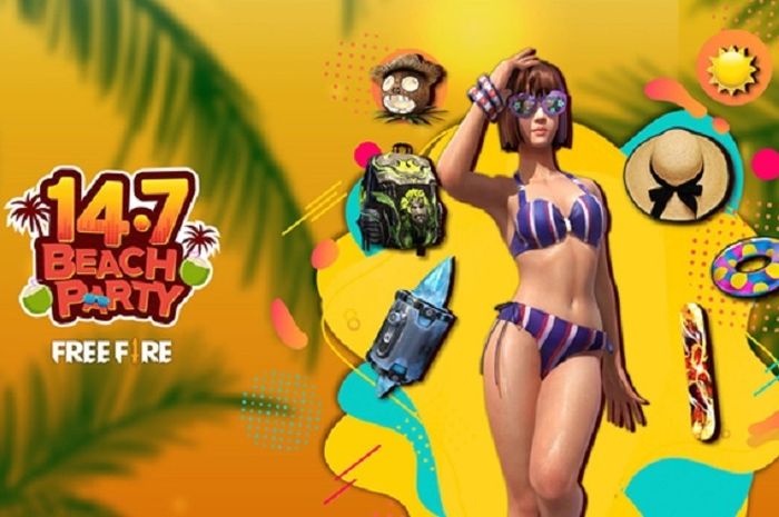 Free Fire mengadakan event Beach Party yang berlangsung pada 11-14 Juli 2019.