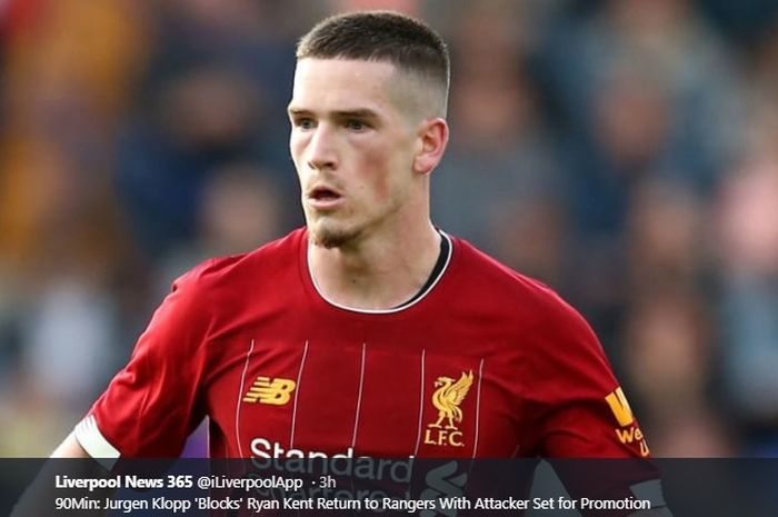 Winger muda milik Liverpool, Ryan Kent