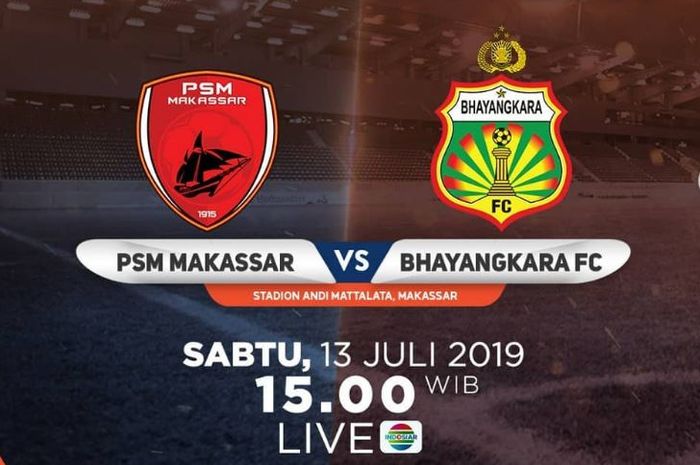 PSM Makassar vs Bhayangkara FC