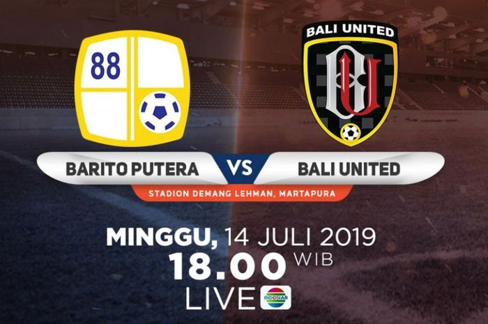 Barito Putera vs Bali United