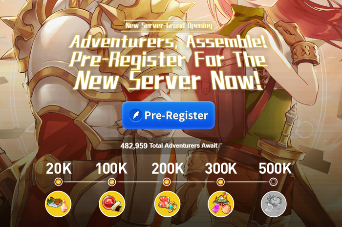 Ragnarok M new server pre-register reaches 300K