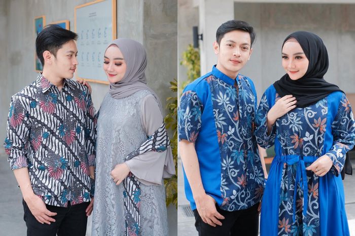 Kondangan Bareng Pacar Pakai 7 Model Hijab  Batik  Couple  
