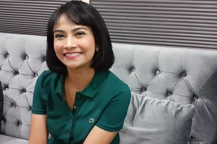 Vanessa Angel saat ditemui Grid.ID di kawasan Brawijaya, Jakarta Selatan, Selasa (23/7/2019).